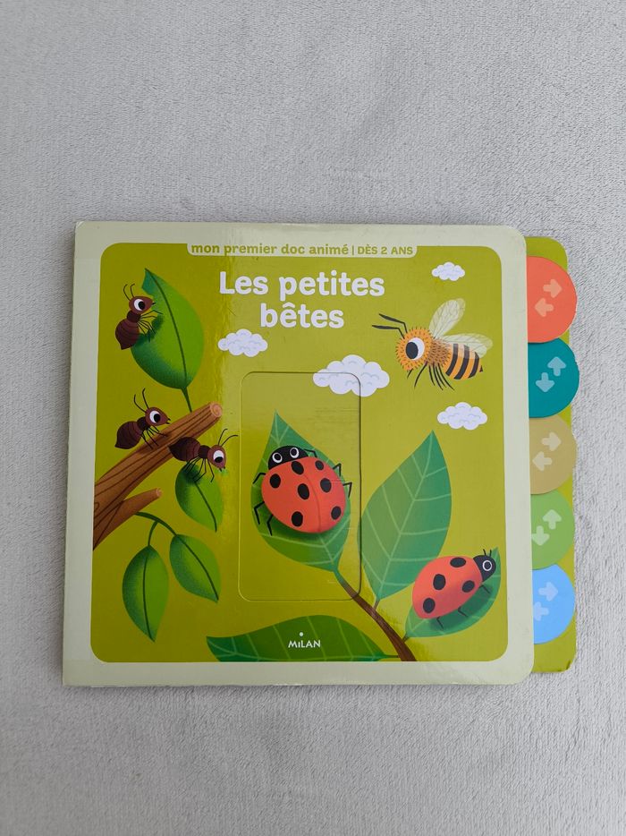 Livre Les petites bêtes Milan - photo numéro 2