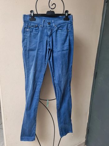 Pantalon bleu w26 l 32