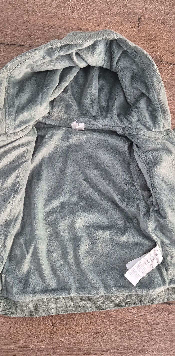 Veste zippée à capuche 12 mois - photo numéro 4
