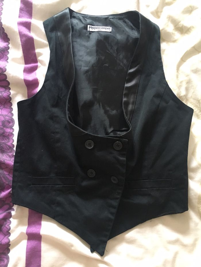 Gilet tailleur femme sans manche