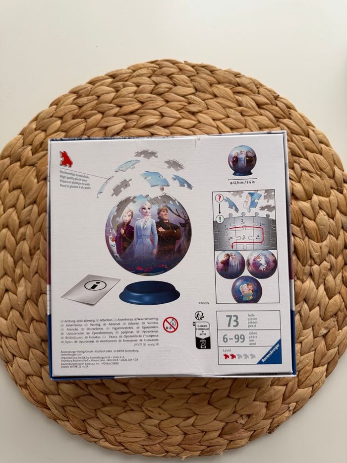 Jeu puzzle 3D Disney Frozen II La reine des neiges neuf - photo numéro 2