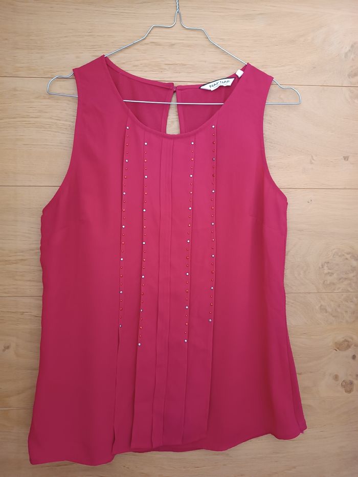 Blouse fuschia