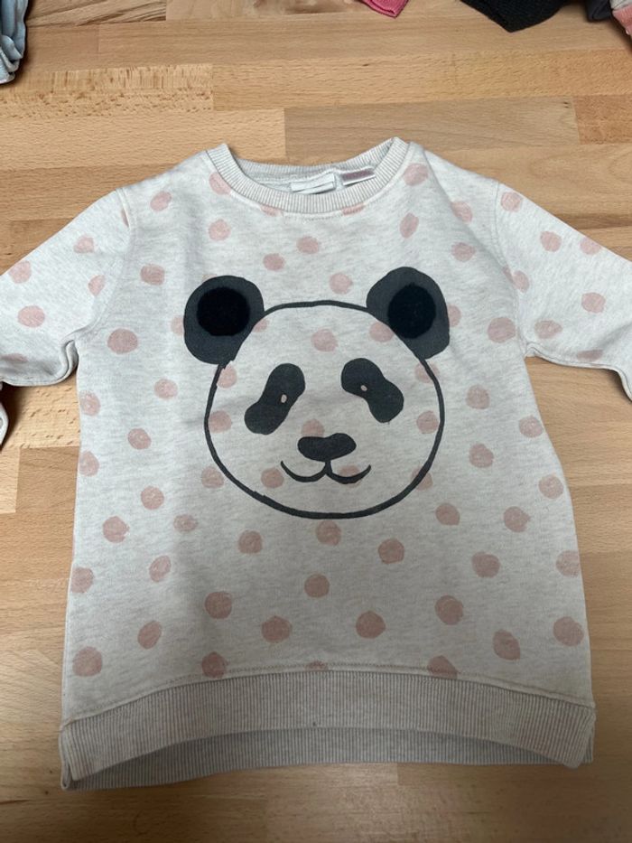 Pull Panda Zara 3/4 ans