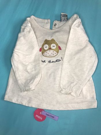 T-shirt manches longues 6mois