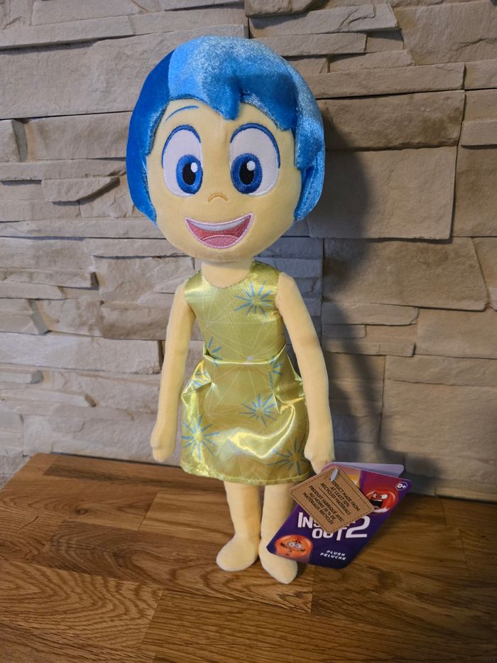 Lot de 2 peluches vice versa 2 disney store neuve