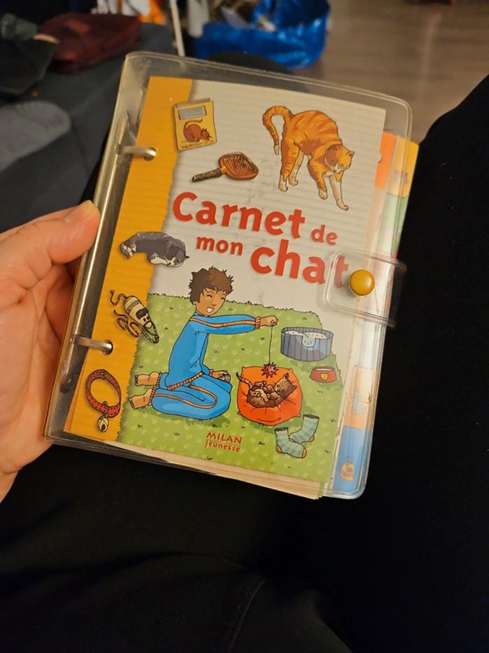 Carnet de mon chat