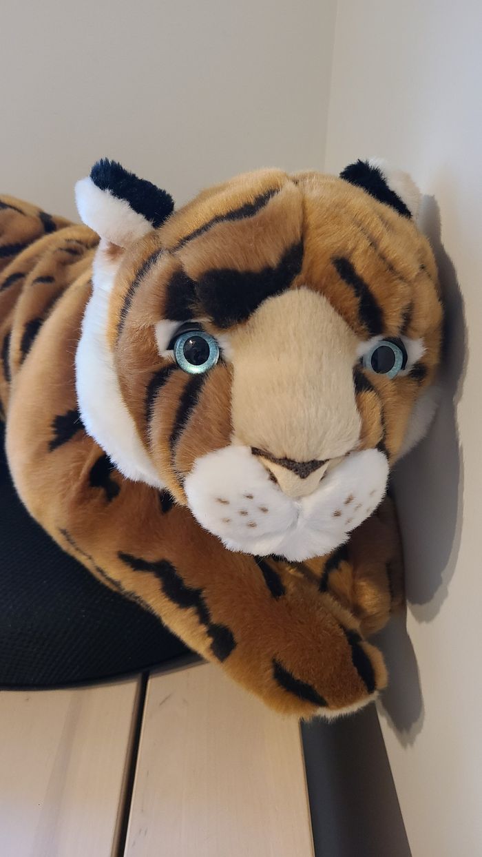 César, la peluche tigre de La Pelucherie - photo numéro 8