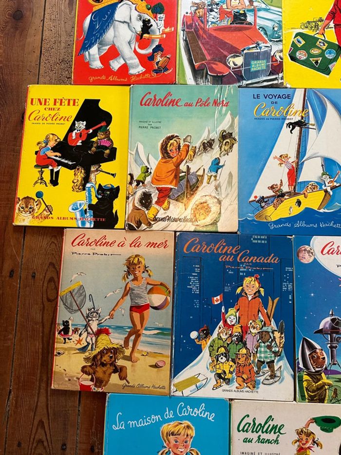 Grands albums Hachette anciens couleurs - Lot de 12 livres Caroline Pierre Probst - photo numéro 4