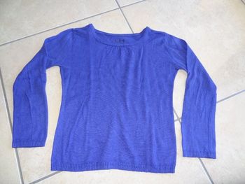 pull bleu T 10ans
