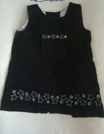 Robe velours 6 mois fille