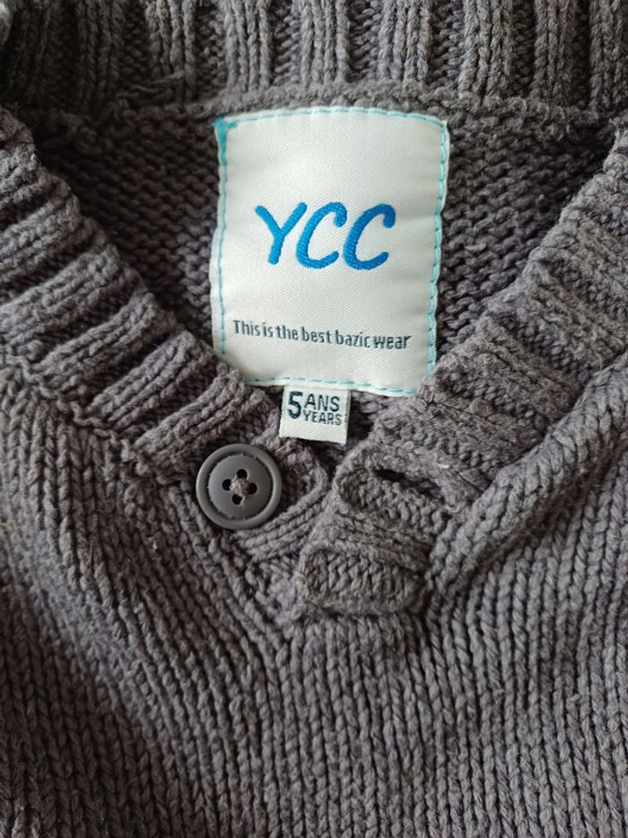 Pull tricot 5 ans YCC - photo numéro 3