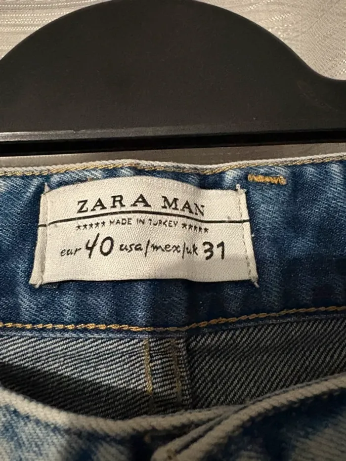 Short trouée bleu - photo numéro 4