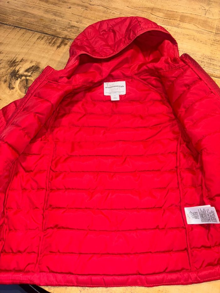 Doudoune rouge légère - photo numéro 4