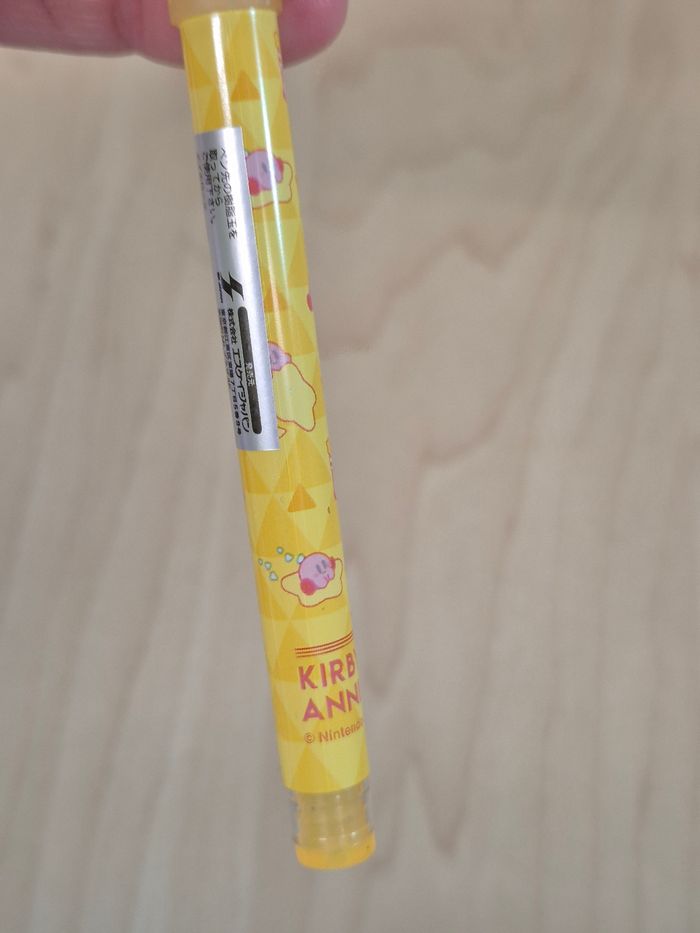 Stylo gel Kirby 25th anniversary jaune - photo numéro 5