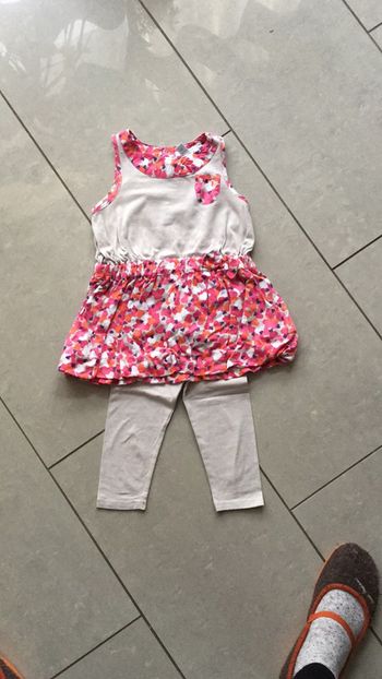 Ensemble tunique et legging Obaibi 18m