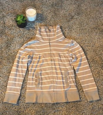 Gilet zippé à col roulé