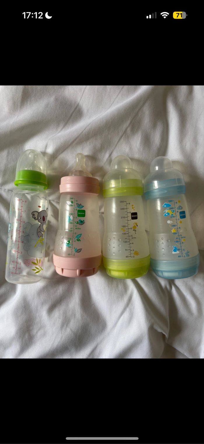 4 biberons - photo numéro 2