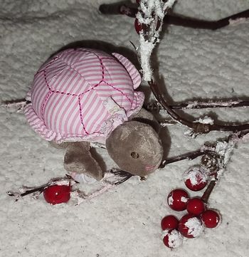 🔴 Jacadi Petit Hochet tortue tissu Liberty