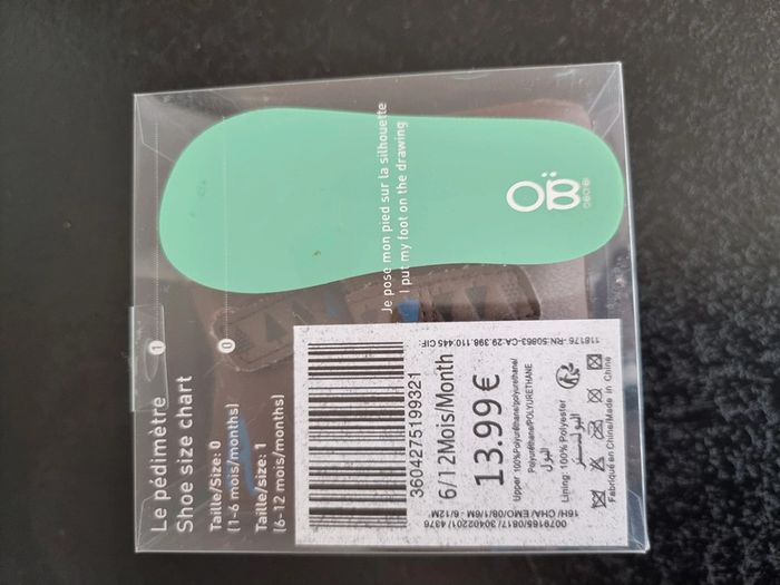 Chaussons Obaïbi 6/12 mois - photo numéro 5