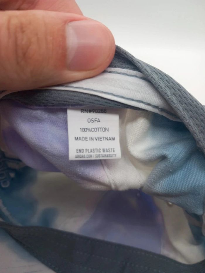 Casquette Vintage Adidas Tie And Dye - photo numéro 8
