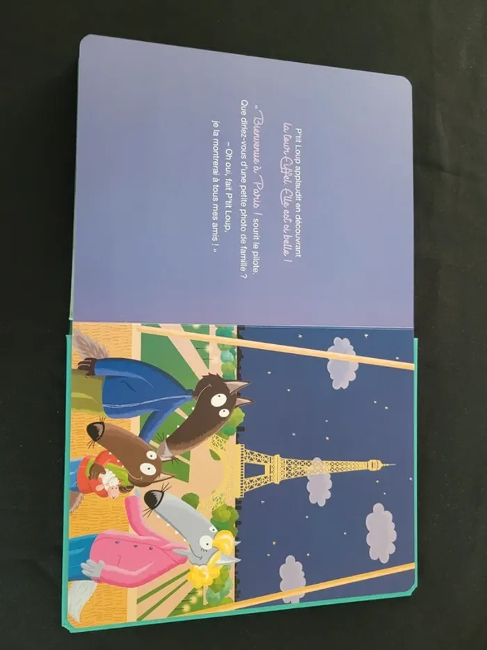 Livre le merveilleux voyage de p'tit loup auzou éveil volets - photo numéro 15