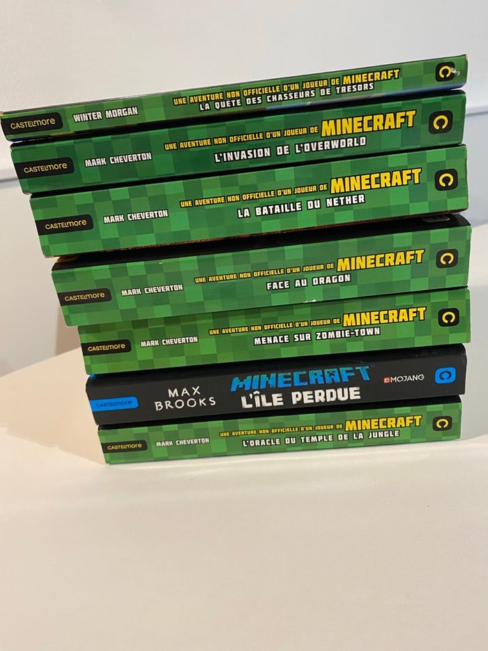 Lot 7livres Minecraft - photo numéro 3