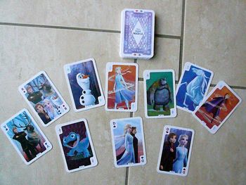 Lot de 5 cartes Disney La Reine des neiges 2