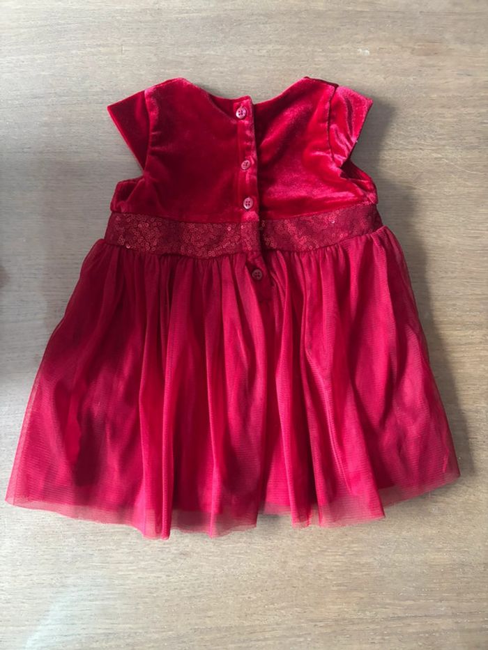 Robe rouge velours - photo numéro 3
