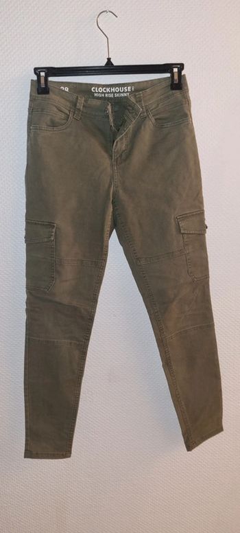 Jean high rise skinny taille 38 / M Clockhouse