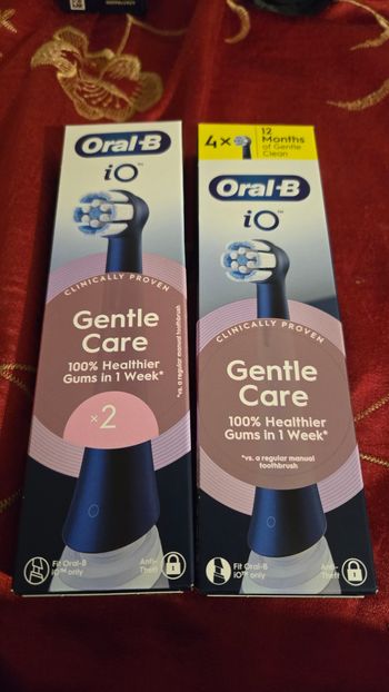 Lot 6 brossettes oral-b iO gentle care neuves