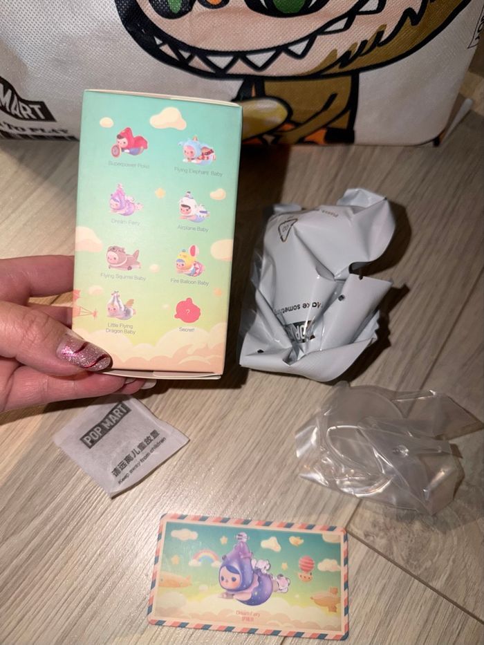 Pucky flying baby popmart- dream fairy - photo numéro 2