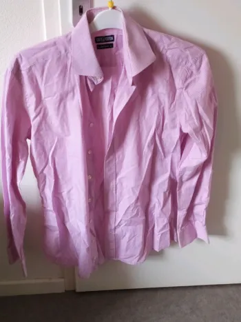 Chemise café coton