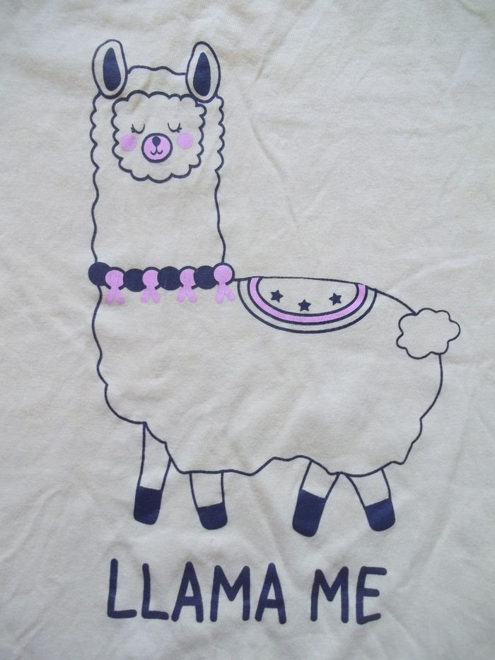 T-shirt jaune lama Tex Basic 7/8 ans - photo numéro 2