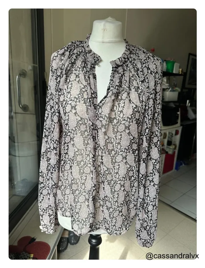 Blouse fleurie - Monoprix