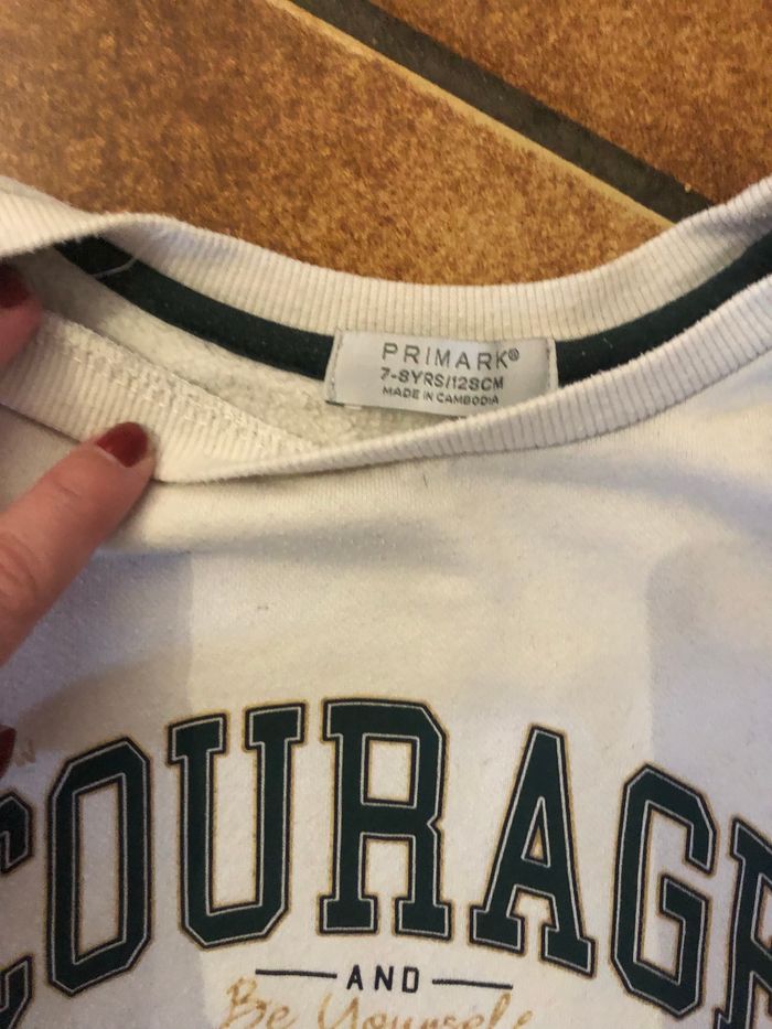 Sweat fille 7/8 ans - photo numéro 2