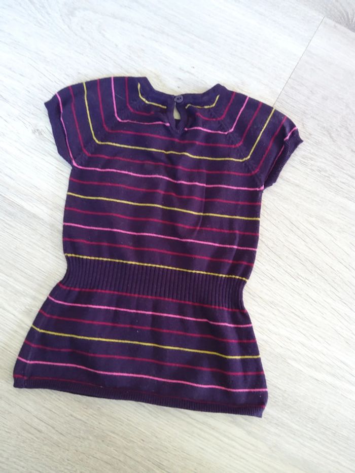 Robe violette 3 mois - photo numéro 3