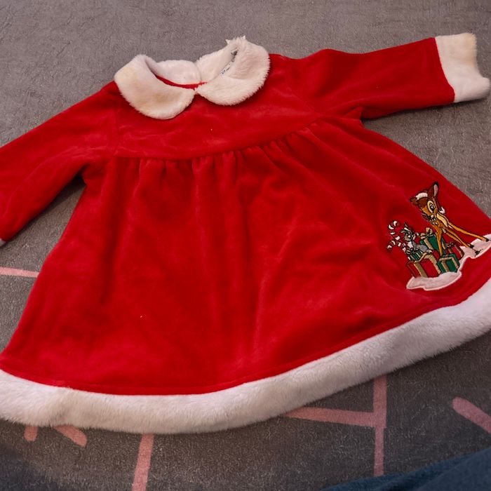 Superbe robe de noël Bambi!