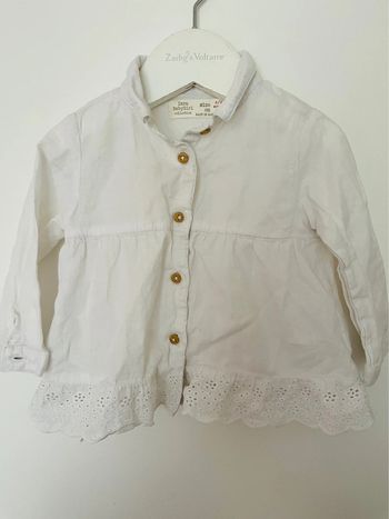 Blouse tunique chemisier Zara 6 9 mois 74