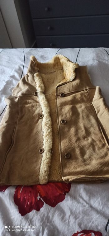 Veste en peau d agneau t 40