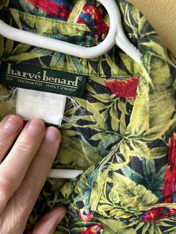 Chemise vintage Soie - photo numéro 4