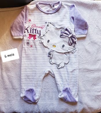 Pyjama velour Disney 6 mois
