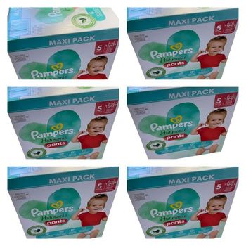 Lot de 384 Couches Pampers Harmonie Pants 12-17 kg Taille 5 Neuf