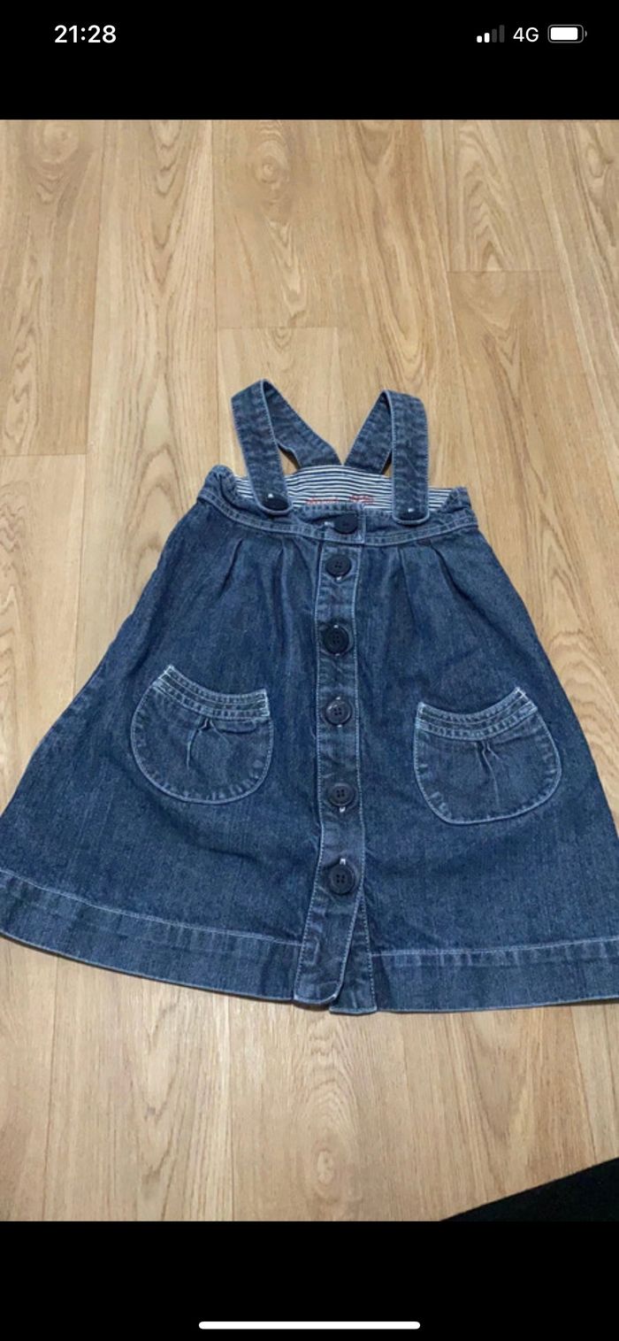 Robe style salopette