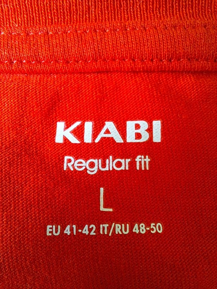 T shirt rouge et blanc Taille L - photo numéro 3