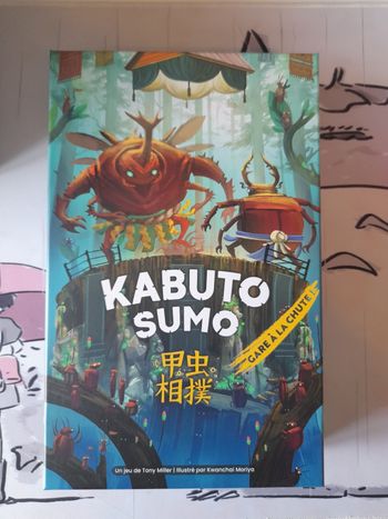 Kabuto sumo jeu de société