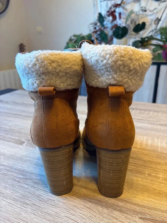 Bottines camel - photo numéro 3