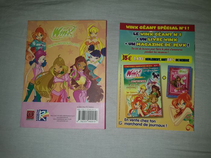 Livre + magazine Winx Club - photo numéro 2
