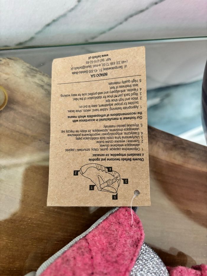 Chaussons feutrine fille Befado rose 21 - photo numéro 8