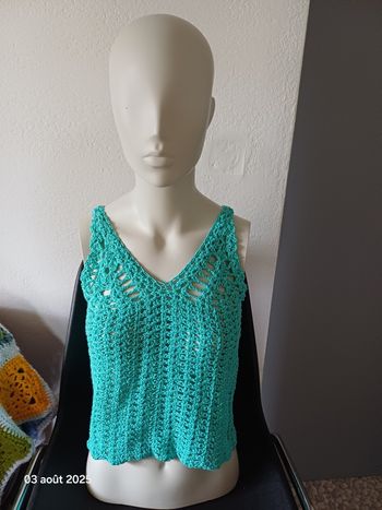 Débardeur menthe à l eau