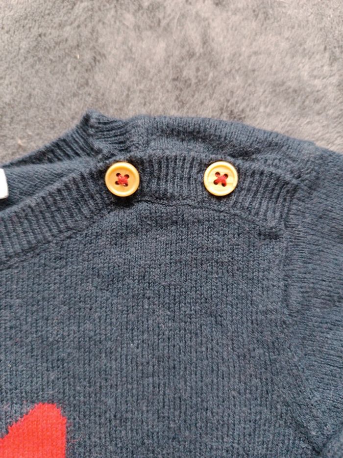 Pull bleu marine - photo numéro 4